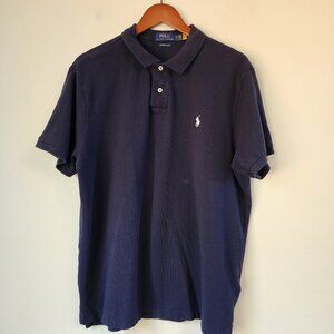 Polo Ralph Lauren Mens Custom Slim Fit Mesh Polo Shirt Size XL, Casual, Classic